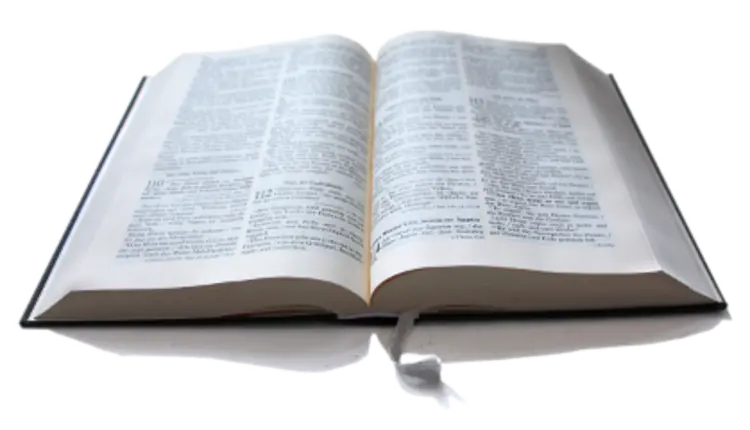 Bibel, aufgeschlagen