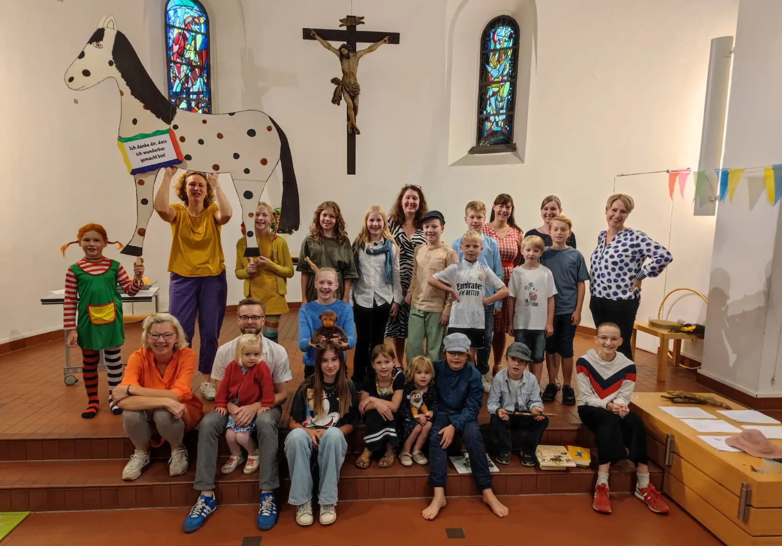 Das Team der Familienkirche im Sommer 2023
