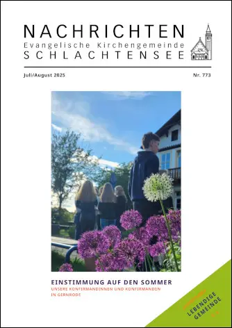 Titelseite Ausgabe Juli/August 2025