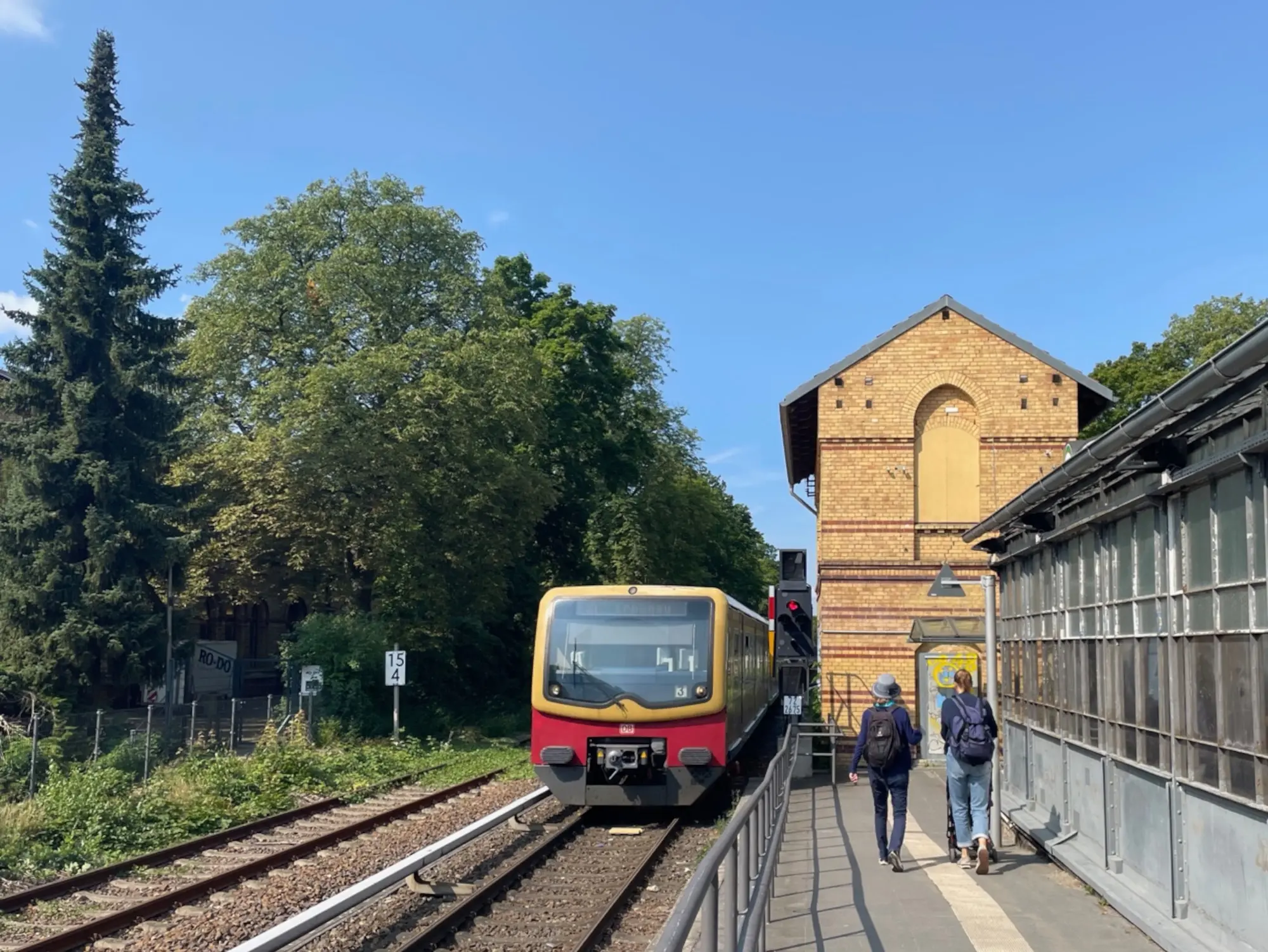 Bahnhof Schlachtensee, ehemaliges Stellwerk Sts
