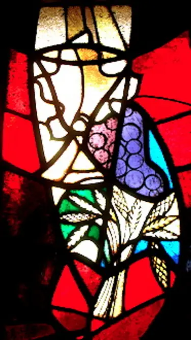 Kirchenfenster Korn-Traube