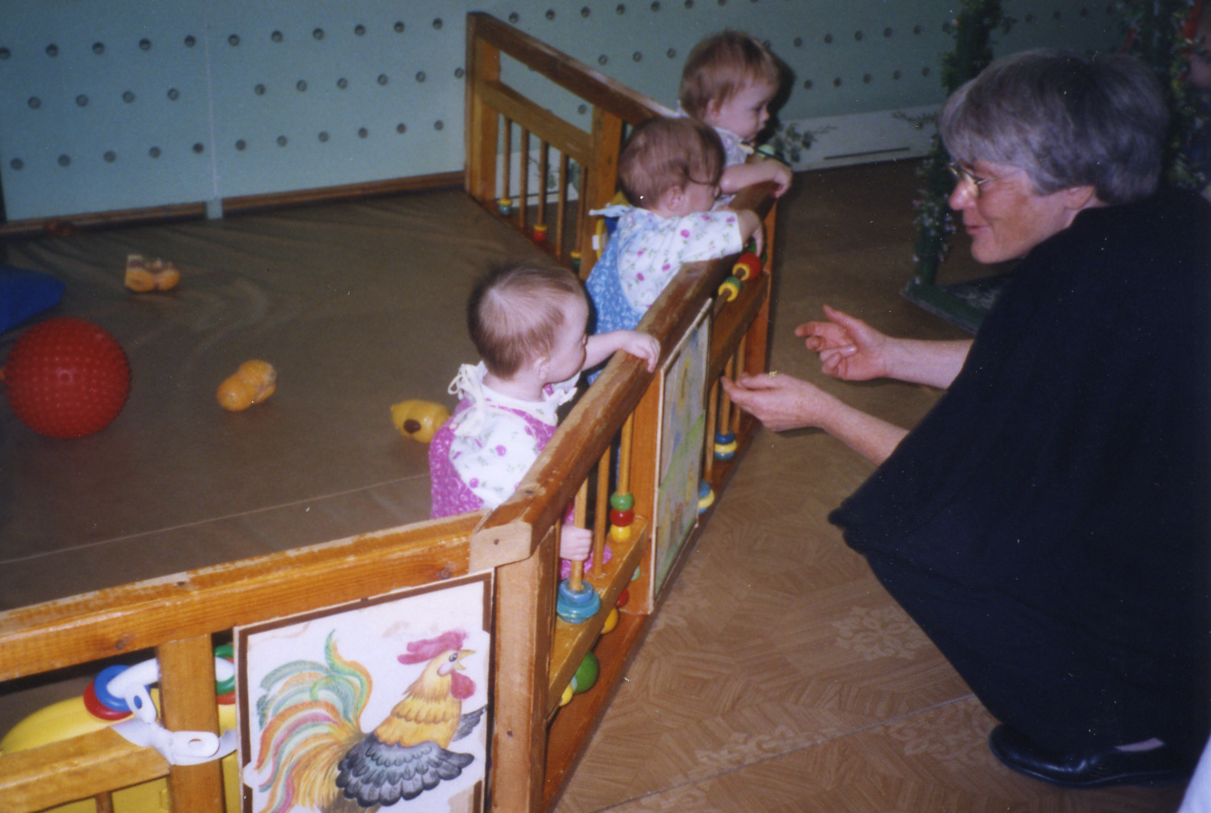 im Kinderheim Maljutka 2000